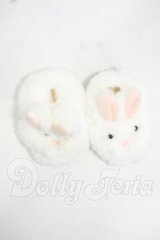 SD＆DD/OF:うさぎルームシューズ Y-26-07-21-049-WT-ZY