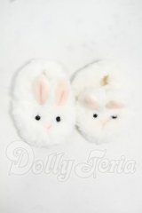 SD＆DD/OF:うさぎルームシューズ Y-26-07-21-048-WT-ZY