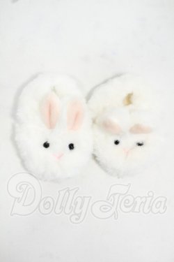 画像1: SD＆DD/OF:うさぎルームシューズ Y-26-07-21-048-WT-ZY