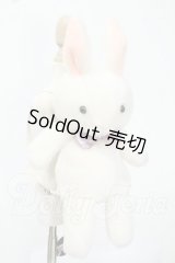 MDD/OF:ウサぬいバッグ：VOLKS製 Y-26-07-21-051-WT-ZY