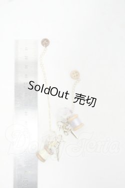 画像2: オビツ11/Toy’s Sugar Party様製 糸巻アクセサリーセット Y-26-07-21-105-WT-ZY