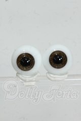 16mm/Hand Glass Craft製 グラスアイ Y-26-07-28-084-WT-ZY