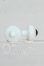 画像2: 16mm/Hand Glass Craft製 グラスアイ Y-26-07-28-082-WT-ZY (2)