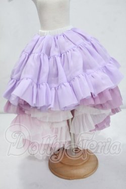 画像1: MDD/OF:リバーシブル・プリンセスぽんぽんパニエ（ユニコーン）・ミニ Y-26-07-28-170-WT-ZY