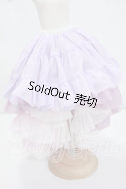 画像1: MDD/OF:リバーシブル・プリンセスぽんぽんパニエ（ユニコーン）・ミニ Y-26-07-28-170-WT-ZY
