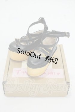 画像1: MDD/OF:Melody.C様製 ロッキンホースシューズ(ブラック) Y-26-07-28-130-WT-ZY
