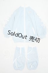 DD/OF:メランコリック水色ジャージ Y-26-08-04-242-WT-ZY