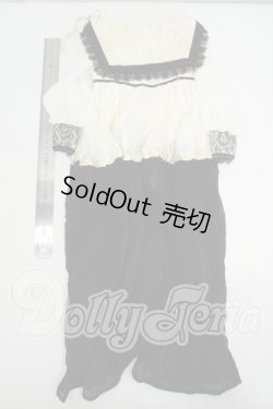 画像2: SD17B/OF:セーラー襟 ロングカーディガン Y-26-08-04-238-WT-ZY