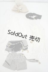 SDGrB＆SD13男の子/OF:衣装セット Y-26-08-04-225-WT-ZY
