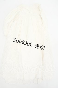 画像1: SD17B/OF:8号室様製 ガウン風ドレス Y-26-08-04-209-WT-ZY