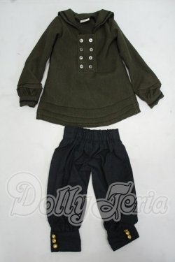 画像1: SDGrB＆SD13男の子/OF:velvet*paw様製 衣装セット Y-26-08-04-186-WT-ZY