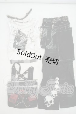 画像1: SD13BOY/OF:h.ANARCHY h.NAOTO ドレスセット Y-26-08-04-267-WT-ZY