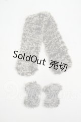 SD/OF:Lichter_angelo様製 マフラー＆ハンドウォーマー Y-26-08-04-243-WT-ZY
