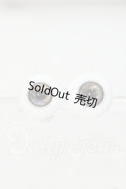 画像1: 16mm/MIX GALAXIA様製 グラスアイ Y-26-08-18-060-WT-ZY