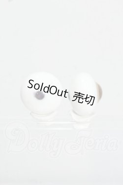 画像2: 16mm/硝子屋Rosa様製 グラスアイ Y-26-08-11-063-WT-ZY