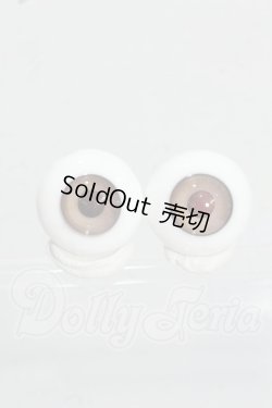 画像1: 17mm/硝子屋Rosa様製 グラスアイ Y-26-08-11-056-WT-ZY