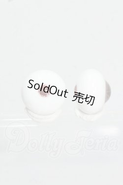 画像2: 17mm/硝子屋Rosa様製 グラスアイ Y-26-08-11-056-WT-ZY