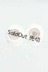 17mm/硝子屋Rosa様製 グラスアイ Y-26-08-11-054-WT-ZY