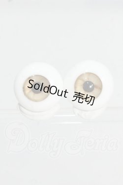 画像1: 17mm/硝子屋Rosa様製 グラスアイ Y-26-08-11-054-WT-ZY