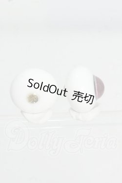 画像2: 17mm/硝子屋Rosa様製 グラスアイ Y-26-08-11-052-WT-ZY