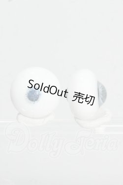 画像2: 17mm/硝子屋Rosa様製 グラスアイ Y-26-08-11-089-WT-ZY