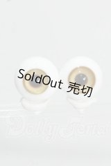 16mm/硝子屋Rosa様製 グラスアイ Y-26-08-11-084-WT-ZY