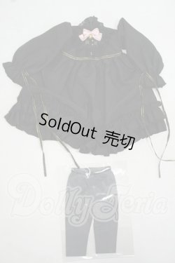 画像1: SDM＆MSD/OF:黒猫Delia 衣装セット Y-26-08-04-163-WT-ZY