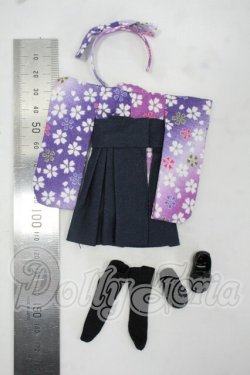 画像2: オビツ11/ＯＦ：着物 Y-26-08-04-037-WT-ZY