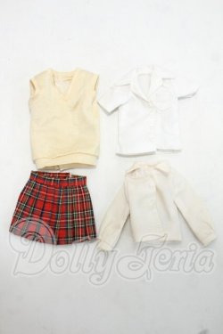 画像1: azone/OF:PNSサイズ　制服set Y-26-08-25-034-WT-ZY