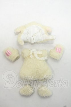 画像1: azone1/12ピコD/OF：ひつじ年のこひつじさん衣装set Y-26-08-25-048-WT-ZY