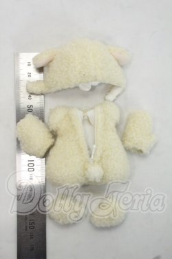 画像2: azone1/12ピコD/OF：ひつじ年のこひつじさん衣装set Y-26-08-25-048-WT-ZY