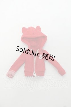 画像1: azone/PNXS OF：SnottyCat mini ネコみみフードパーカー Y-26-08-25-041-WT-ZY
