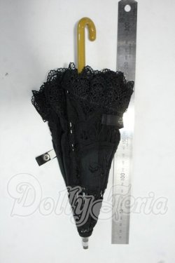 画像2: SD/ドルフィー用エレガントノワールレース日傘 Y-26-08-25-202-WT-ZY