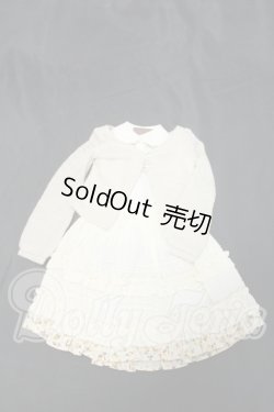 画像1: SDGirl/OF：「ナチュラルカントリーシリーズ」お迎えドレス Y-26-08-25-228-WT-ZY