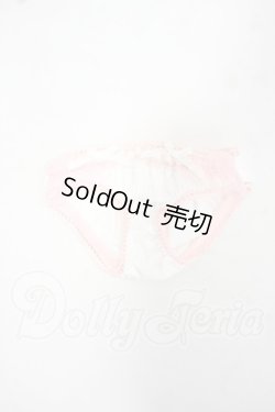 画像1: SD/OF:ランジェリーボックス:チュールストライプショーツ (ピーチミルク)/SD/OF Y-26-08-25-196-WT-ZY