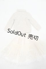 SDM＆MSD/OF:VOLKS製ニット＆チュールスカート衣装セット Y-26-08-25-262-WT-ZY
