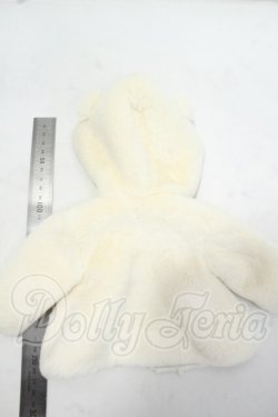 画像2: MDD/くま耳ファーコート（クリーム）・ミニ Y-26-08-25-256-WT-ZY