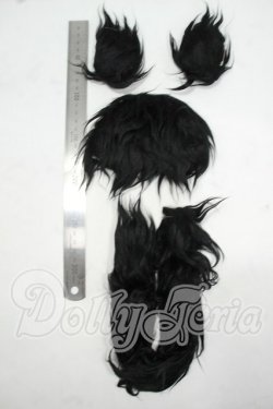 画像2: 9-10inch/ウィッグ Y-26-09-08-100-WT-ZY