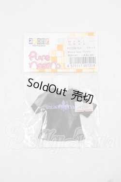 画像1: azoneピュアニーモ/OF:23cmサイズドール:Wicked Style Tシャツ(ブラック) Y-26-09-22-041-WT-ZY