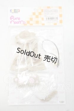 画像1: azone/こもれび森のお洋服屋さん♪PNXS「ねずみさんのおでかけケープ」set Y-26-09-08-279-WT-ZY