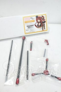 画像3: DD/小物：DD用 マイク＆マイクスタンドセット(メタルレッド) 「ドルフィードリームアクセサリーズ」 ドールズパーティ25・アフター限定 Y-26-09-08-295-WT-ZY