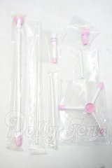DD/小物：DD用 マイク＆マイクスタンドセット(パステルピンク) 「ドルフィードリームアクセサリーズ」 ドールズパーティ25・アフター限定 Y-26-09-08-296-WT-ZY