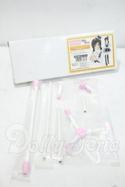画像3: DD/小物：DD用 マイク＆マイクスタンドセット(パステルピンク) 「ドルフィードリームアクセサリーズ」 ドールズパーティ25・アフター限定 Y-26-09-08-296-WT-ZY