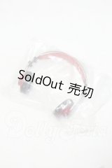 DD/ヘッドホン(メタルレッド)(VOLKS製) Y-26-09-08-293-WT-ZY