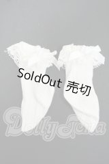 SD/OF:フリルソックス(白) Y-26-10-06-130-WT-ZY