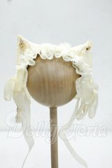 SD＆DD/OF:MELODY.C様製Holy Luna 2.0 猫耳ヘッドドレス Y-26-10-06-336-WT-ZY