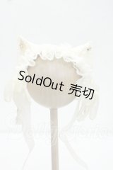 SD＆DD/OF:MELODY.C様製Holy Luna 2.0 猫耳ヘッドドレス Y-26-10-06-336-WT-ZY