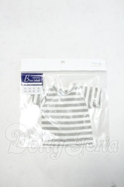 画像1: SDM&MSD/OF:ボーダーTシャツ・ミニ(グレー) Y-26-10-20-081-WA-ZY