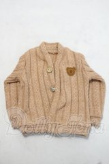 SDM＆MSD/OF:DOLK SELECT:くまカーデ茶 Y-26-10-20-252-WA-ZY