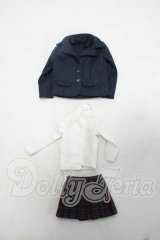 azone/OF:PNM聖ポートルダム高等部冬制服set (ネイビー×レッドチェック) Y-26-10-27-182-WA-ZY